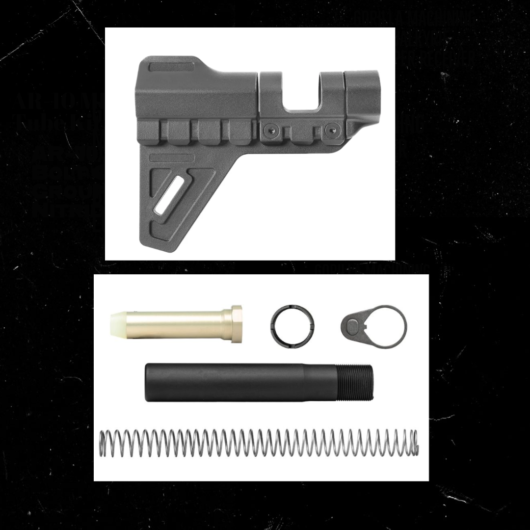 Gorilla Machining Trinity Force Breach | Pistol Brace Kit 